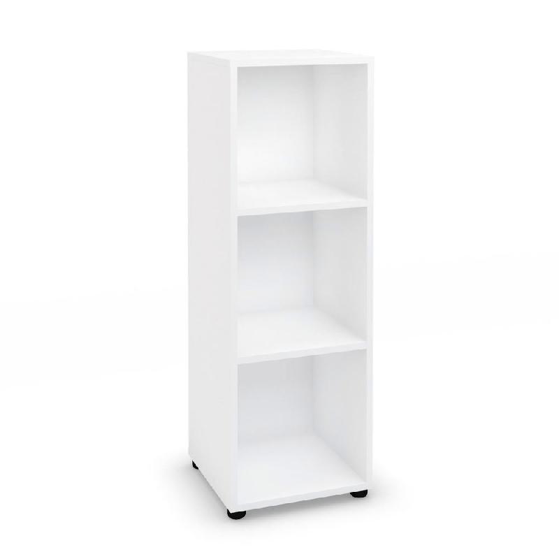 CASIER DE BUREAU INDIVIDUEL FLEX'OFFICE - 3 CASES - BLANC