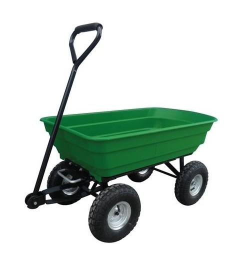 CHARIOT DE JARDIN - 115 X 50 X 47 CM - VOLUME MAX. 75 L - PEREL