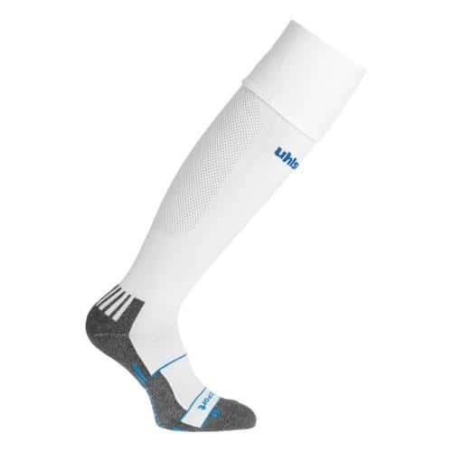 CHAUSSETTES DE FOOT - UHLSPORT - TEAM PRO BLANC/AZUR