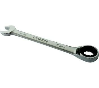 CLES MIXTES DROITES A CLIQUETS 11 MM