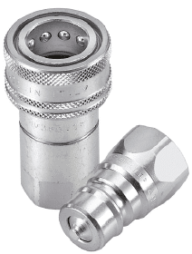 Coupleur Femelle - Acier - FG - 10 , 3/8” , 3/8” BSP FEMALE , 57 , 32 , 24_0