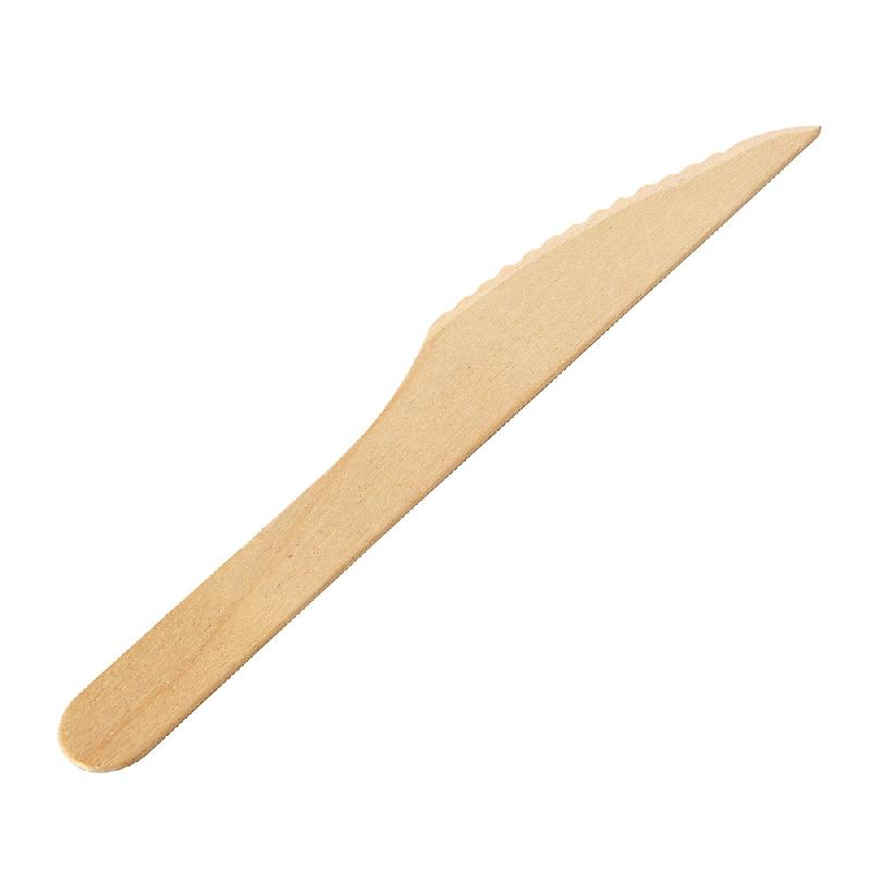 COUTEAUX BOIS 16 CM, LOT DE 100