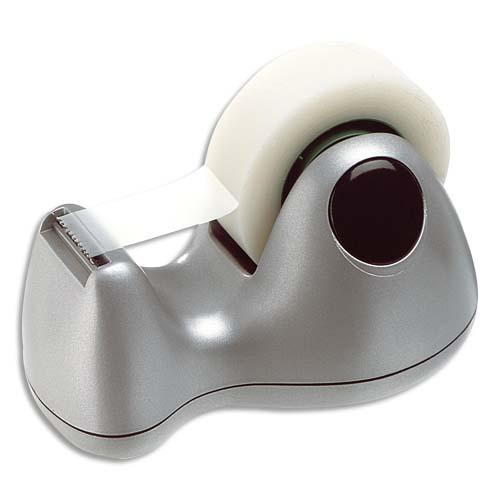 DÉVIDOIR DE TABLE GRIS MÉTAL ÉLÉGANT POUR ROULEAUX DE 33M, - LOT DE 2