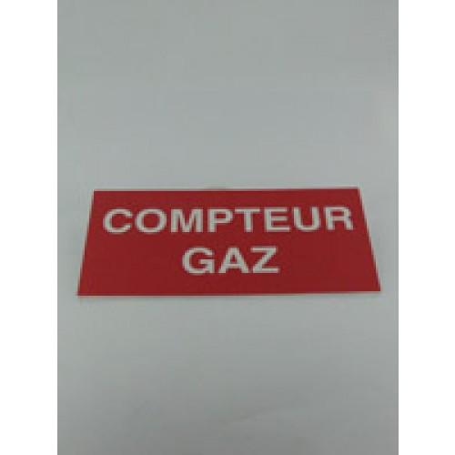 PANNEAU RÉGLEMENTAIRE - COMPTEUR GAZ BRICOZOR