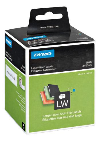 ETIQUETTE CLASSEURS 59 X 190 MM DYMO - ROULEAU DE 110