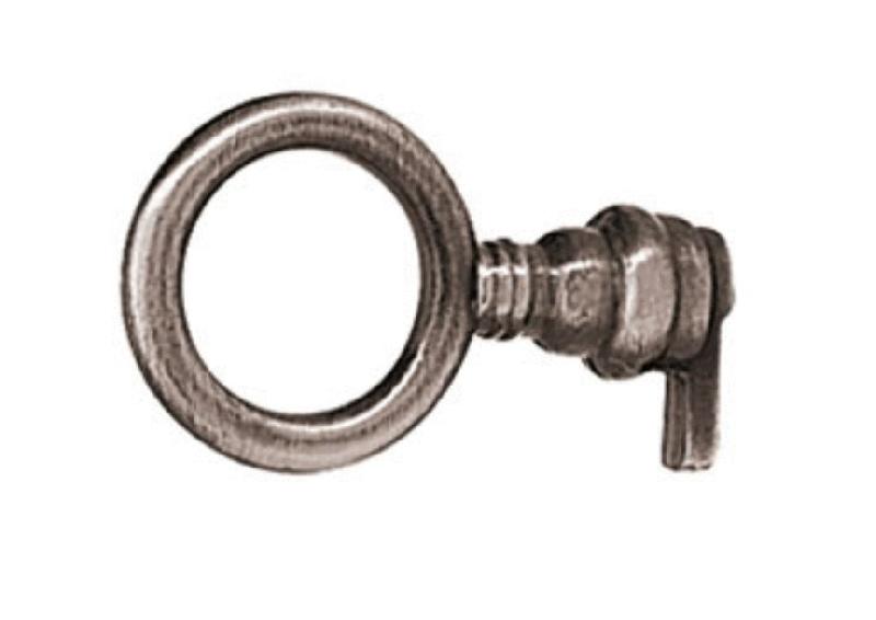 FAUSSE CLÉ RONDE ZAMAK FINITION VIEUX FER - CADAP - 1353/5S