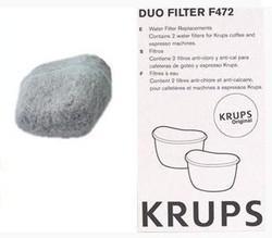Filtres anti-chlore et anti-calcaire pour cafetières - Lot de 2 - Référence F4720057 - Prolonge la durée de vie des machines_0