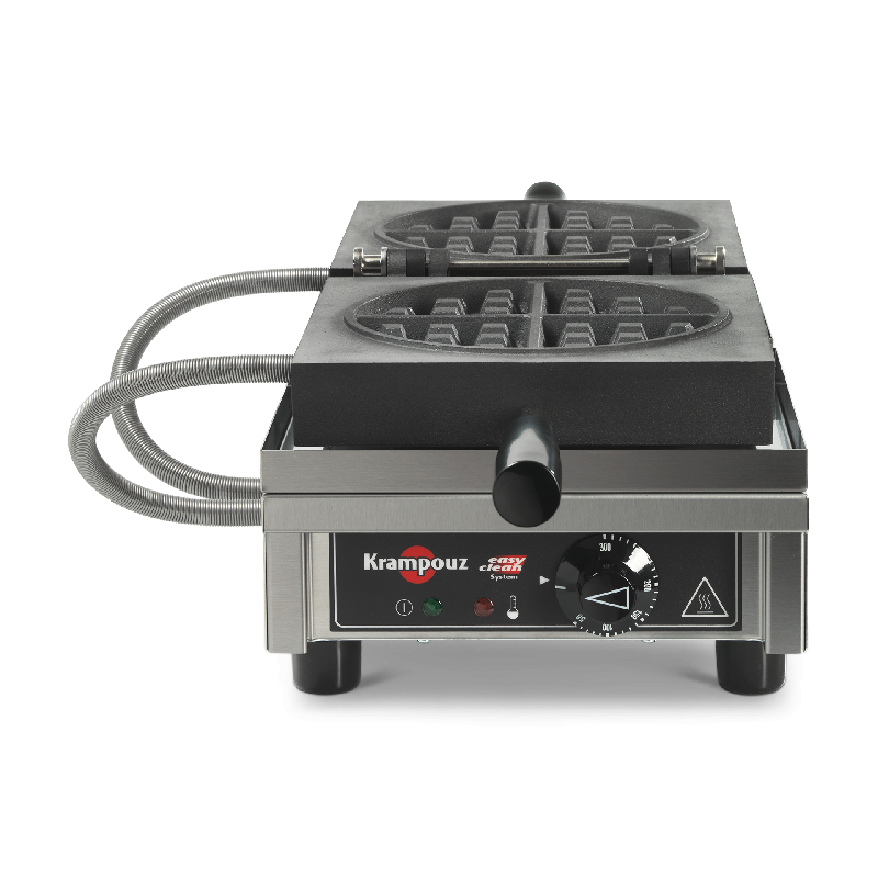 Gaufrier professionnel Ronde 180° simple A/A Krampouz_0