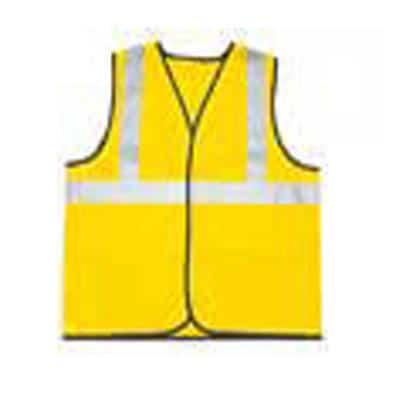 Gilet de signalisation haute visibilité - Polyester - Bandes rétro réfléchissantes - Taille L ou XL_0