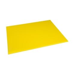 Grande planche à découper haute densité Hygiplas jaune - EQJ021_0