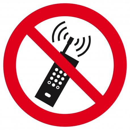 Interdiction d'activer des telephones mobiles d.300mm TALIAPLAST | 622255_0
