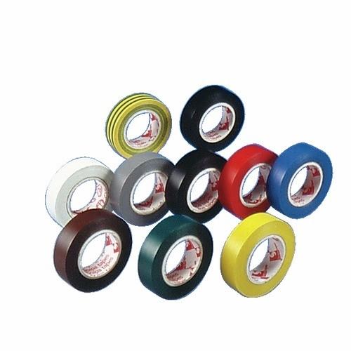 ISOLANT ÉLECTRIQUE 2702 - MULTI-COLORIS - 10 ROULEAUX DE 10M BARNIER