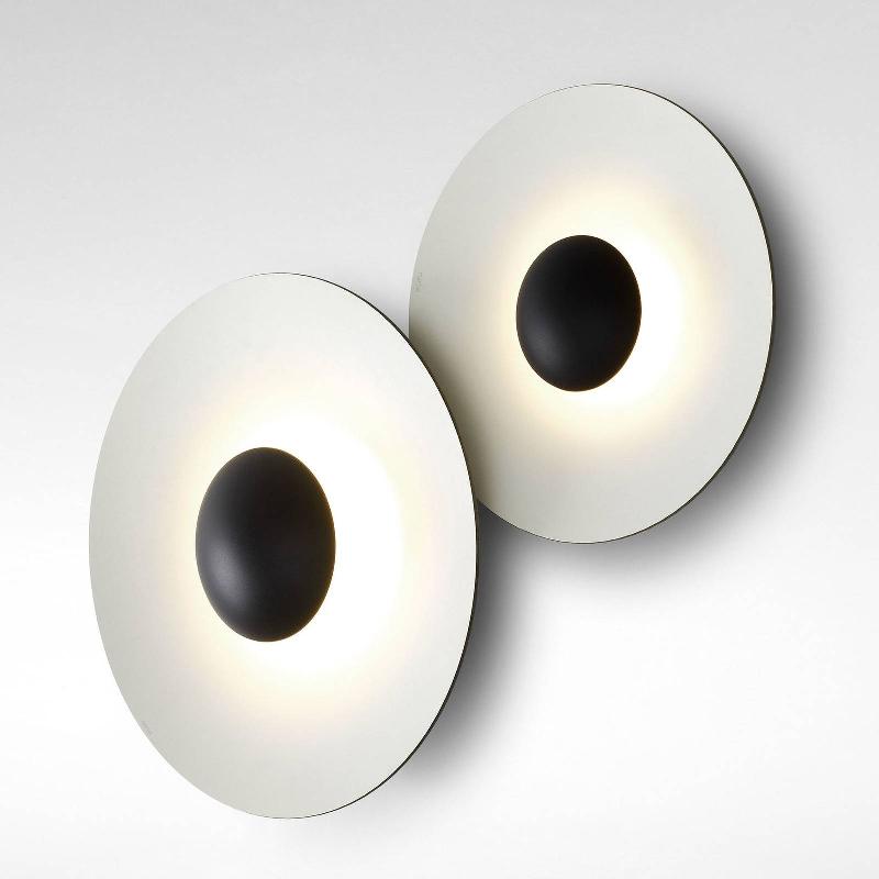 MARSET GINGER 32C APPLIQUE LED 32 CM NOIR/BLANC