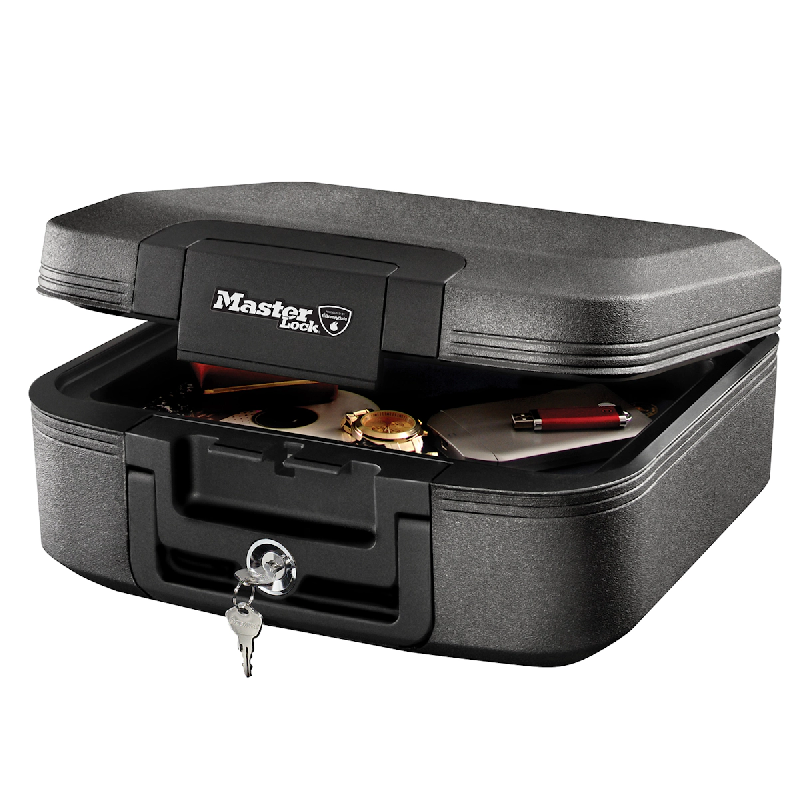 Master Lock Coffre-fort Moyen Resistant Au Feu Et A Leau Lchw20101 - gris plastique LCHW20101_0