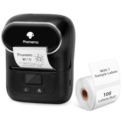 Mini Imprimante Bluetooth Portable Sans Encre Pour Étiquettes Rapides Et Faciles Noir YONIS - noir 3615616969060_0