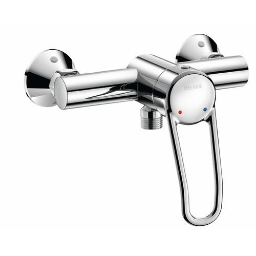 MITIGEUR DE DOUCHE MURAL - SÉCURITÉ ANTI-BRÛLURE - SECURITHERM / RACCORDS STANDARDS DELABIE