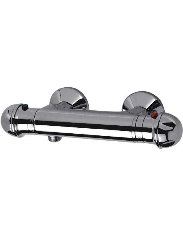 MITIGEUR DE DOUCHE THERMOSTATIQUE MURAL POLO CHROMÉ - ROCA - WM3140T3ZC0C300