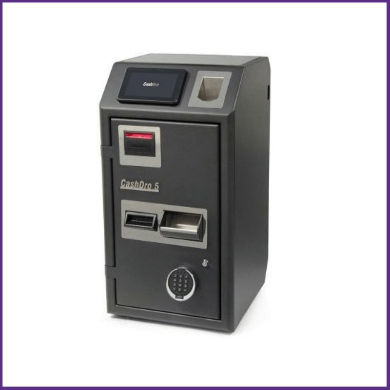 Monnayeur automatique intelligente et sécurisée - CASHDRO 5 - Hygiène, Rentabilité, Sécurité_0