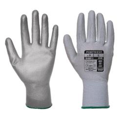 Portwest - Gants manutention enduit PU (Pack de 12) Gris Taille 8 - 5036108210794_0