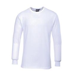 Portwest - Tee-shirt chaud manches longues Blanc Taille L - L 5036108041473_0