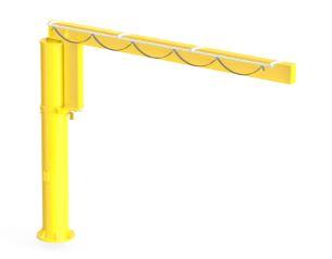 Potence de levage type PFP - pivotante à 360° - hauteur standard 3m à 5m - motorisable_0