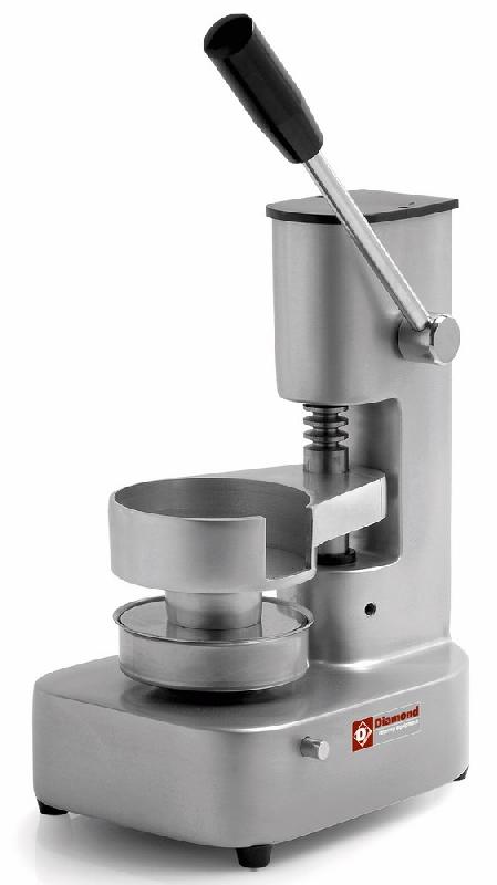 Presse hamburger manuel PHM-100 - diamètre 100 mm - dimensions 190x250x320 mm - aluminium anodisé_0