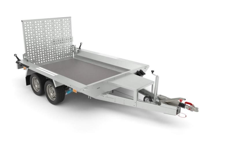 Remorque porte-engins - 2,60 x 1,50 M - 2700 KG - MARTZ BAU 260S_0