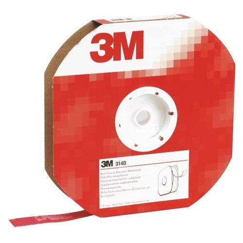 ABRASIF EN ROULEAU D'ATELIER 314D - GRAIN 80 - 38 MM X 25 M 3M