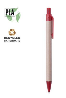 Stylo publicitaire écologique en PLA 100% compostable - Vatum 6770 - Corps en carton recyclé_0