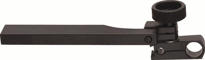 Support de serrage pour comparateur à levier KÄFER - Fixation 4 mm H7 et 8 mm H7 - Tige 72 x 12 x 6 mm_0