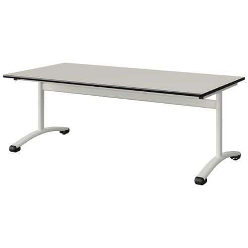 TABLE MALIBU 160X80 T3 DL ST ANTIB BLC SE W911/NOIR BLC 9016