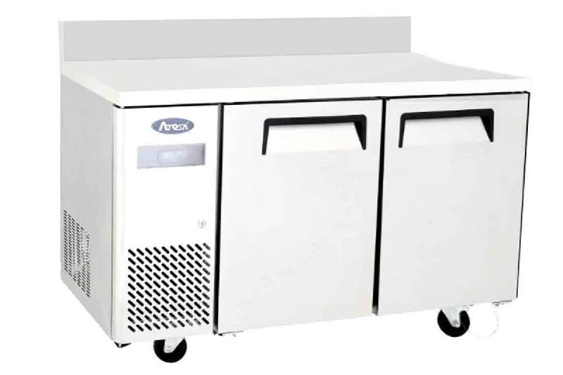 Table réfrigérée compacte négative 2 portes 270 L avec dosseret Atosa_0