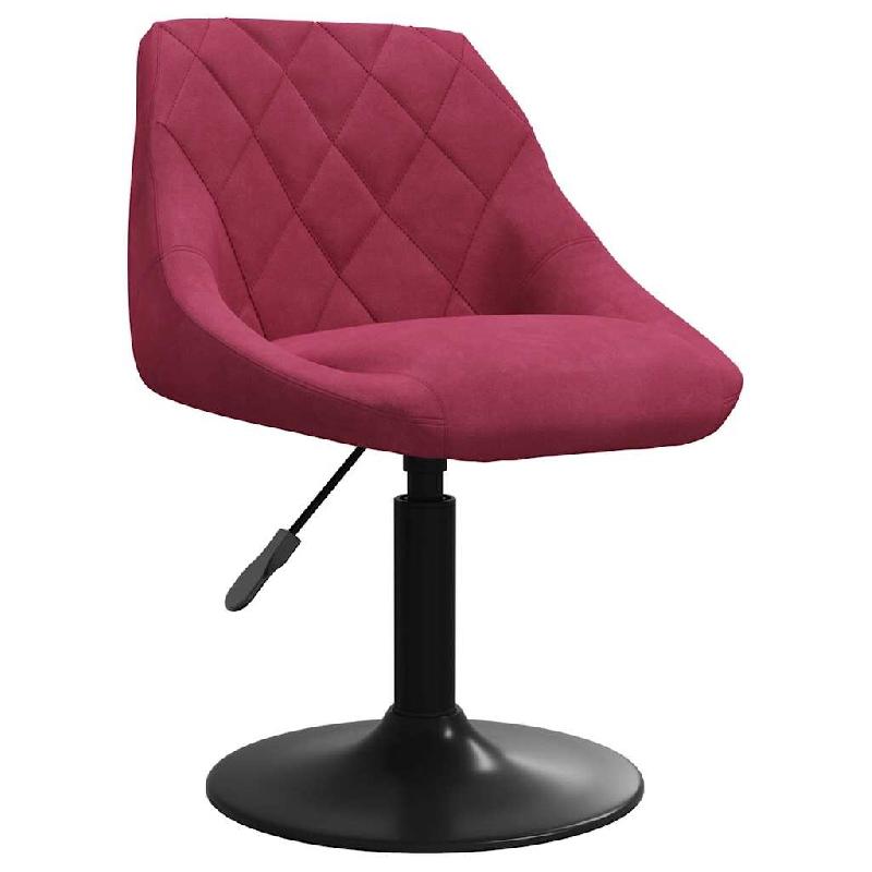 VidaXL Tabouret de bar Rouge bordeaux Velours Modèle Flex Soleil - 335322_0