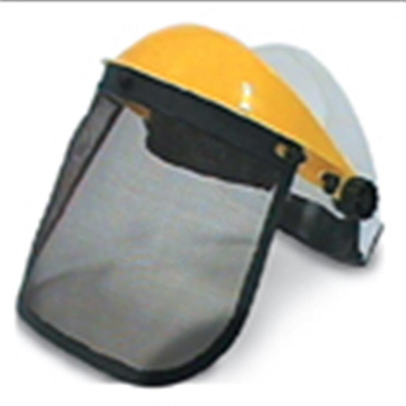Visière grillagée réglable - Protection intégrale pour travaux d'élagage et forestiers_0