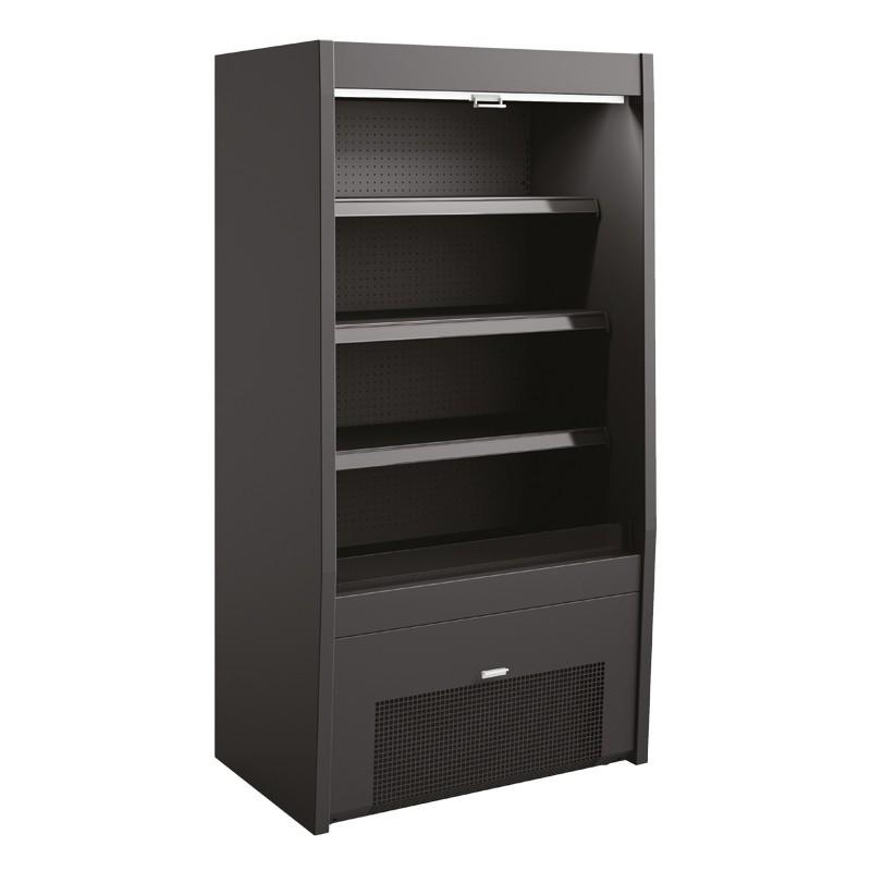 Vitrine murale noire L.980 Froid ventilé SOFRACOLD Sofraca_0