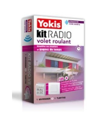 YOKIS KITRADIOVR KIT RADIO VOLET ROULANT