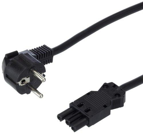 Bachmann câble d'alimentation Schuko GST18 - 10 m - Noir - Mâle/Femelle_0