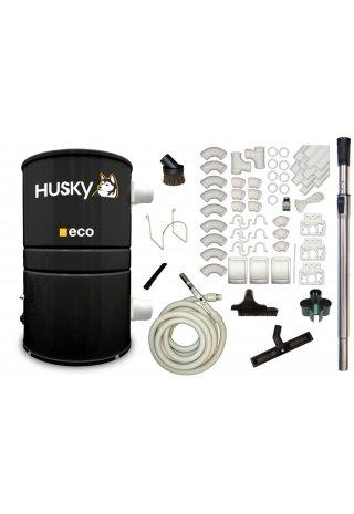 Aspirateur central - Pack Husky Eco - Compact, économique et performant avec garantie 5 ans_0