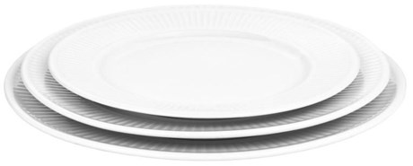 ASSIETTE PLATE PLISSÉ 22 CM