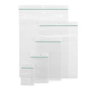 ASSORTIMENT DE 1000 SACHETS PLASTIQUE 50% RECYCLÉ ZIP 60 MICRONS RAJA