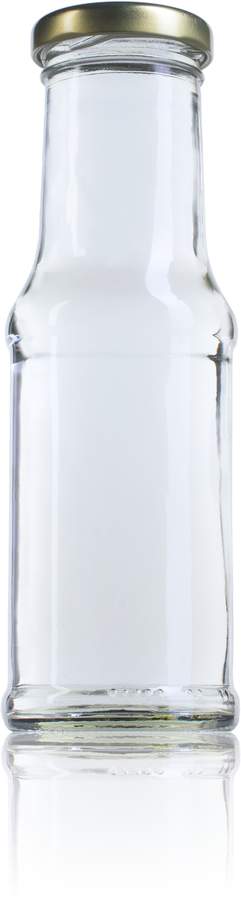 Bocal en verre 200 ml - Twist Off TO 43 - Cylindrique - Verre blanc_0