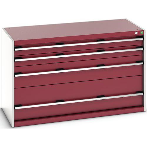 BOTT 1 ARMOIRE À TIROIRS SL-1368-4.2 AVEC 4 TIROIRS POUR CHARGE LOURDE - BOTT