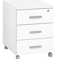 CAISSON MOBILE 3 TIROIRS BLANCS EXPRIM