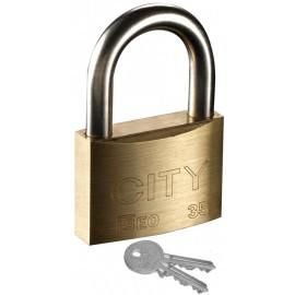 CITY-ISEO CADENAS CITY LAITON 2 CLÉS PLATES ANSE AC.21 EN 35 S'ENTROUVRANT N° 7575