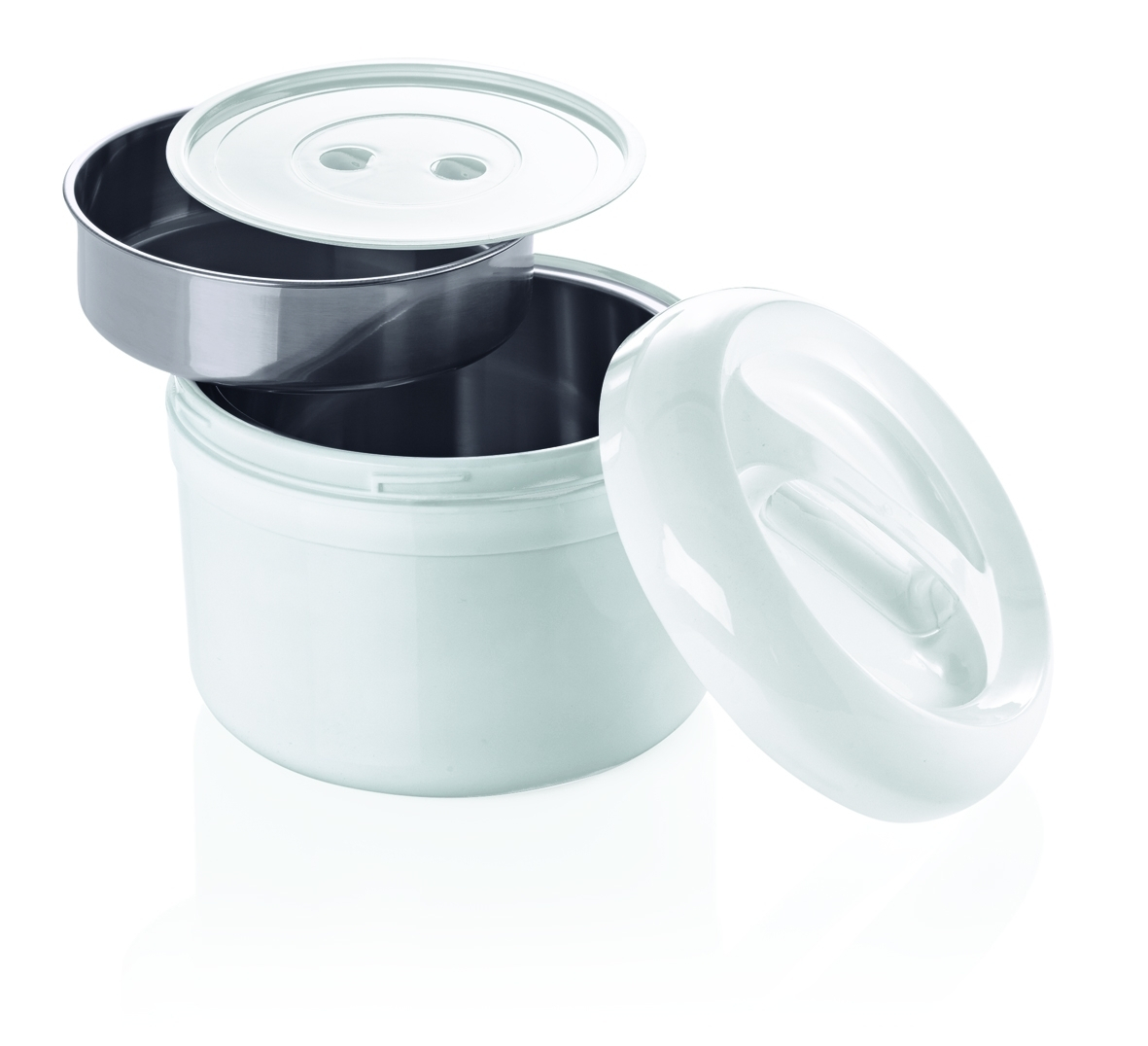 CONTENANT ISOTHERME EN PLASTIQUE POUR 2 INSERTS - 3 LITRES AU TOTAL