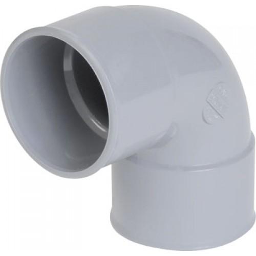COUDE PVC À 87°30 FEMELLE / FEMELLE - Ø 80 - CR88 NICOLL
