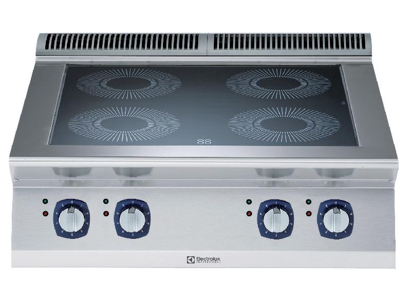 CUISINIÈRE ÉLECTRIQUE À INDUCTION DE TABLE ELECTROLUX, 4 ZONES, 14 KW, 800 X 730 X 250 MM