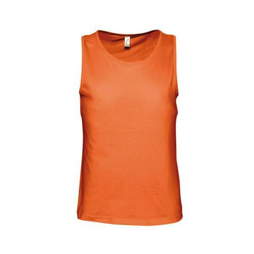 DÉBARDEUR PERSONNALISABLE MASCULIN CLASSIC ORANGE