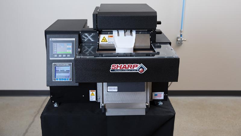 Ensacheuse Sharp® SX™ - compacte, entièrement électrique avec écran tactile et impression efficace_0