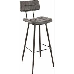 France Mobilier CHR Tabouret de bar Samuel bst hôtel restaurant 54 x 37 x 107cm x2 Anthracite - 3760326520763_0